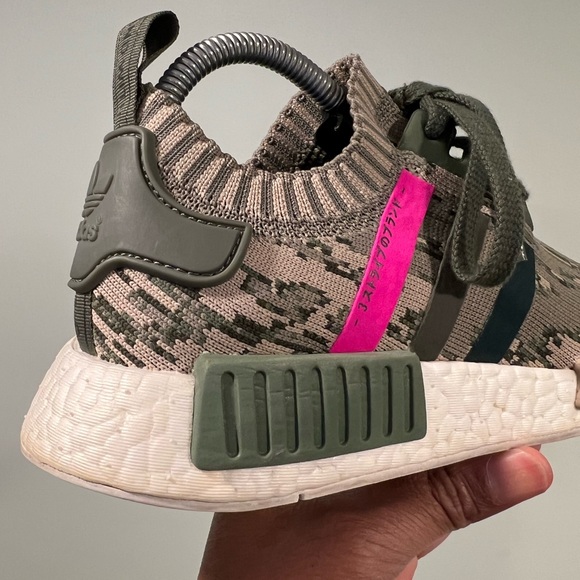 Adidas NMD R1 Primeknit “Green Glitch Camo” - Picture 6 of 11